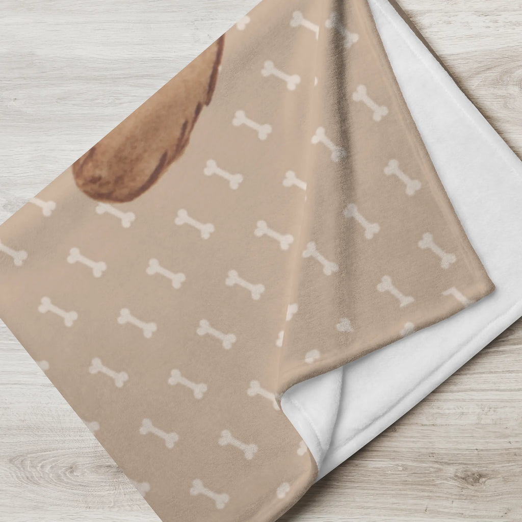 Kocyk dla niemowląt z imieniem pies Dama Pies, motyw psa, zwierzę domowe, rasa psa, miłośnik zwierząt, właściciel psa, powiedzenia