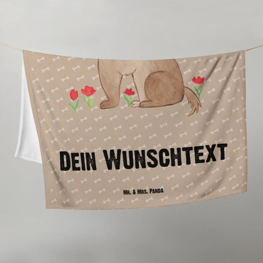 Kocyk dla niemowląt z imieniem pies Dama Pies, motyw psa, zwierzę domowe, rasa psa, miłośnik zwierząt, właściciel psa, powiedzenia