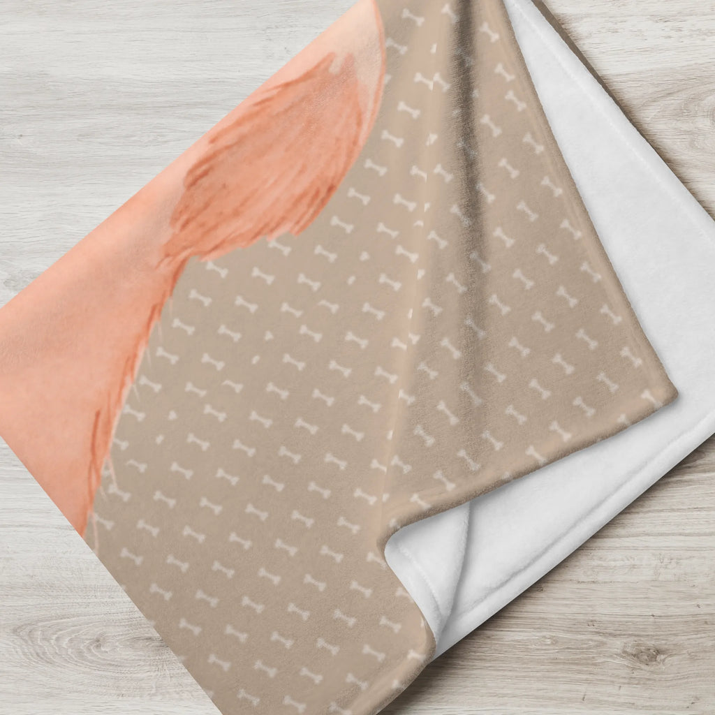 Kocyk dla niemowląt z imieniem psy Miłość Pies, motyw psa, zwierzę domowe, rasa psa, miłośnik zwierząt, właściciel psa, powiedzenia