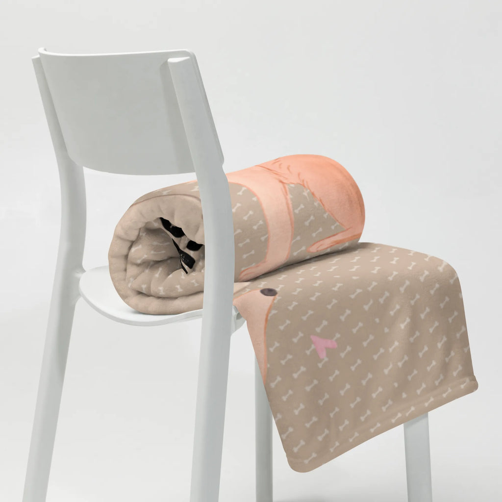 Kocyk dla niemowląt z imieniem psy Miłość Pies, motyw psa, zwierzę domowe, rasa psa, miłośnik zwierząt, właściciel psa, powiedzenia