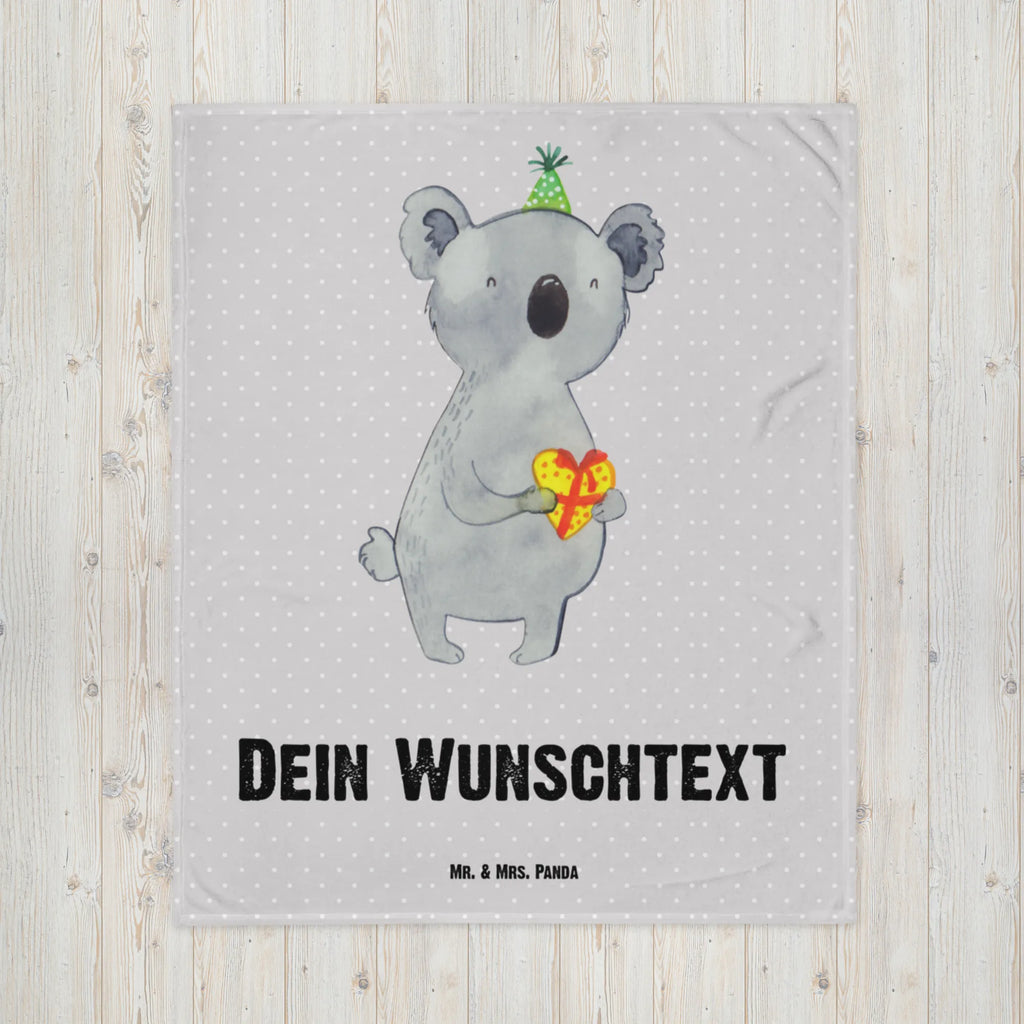 Baby blanket with name Koala bear Gift Koala, Birthday, Present, Party