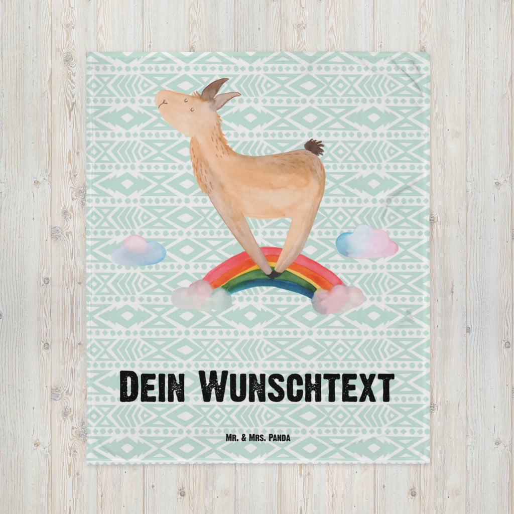 Baby blanket with name lama rainbow Llama, llama, alpaca, trendy animal, Outsider, Hobby, Haters, Rainbow, Cloud country, Lamas, Freedom, Abi, Lama, School, Haters gonna hate, Self-employed