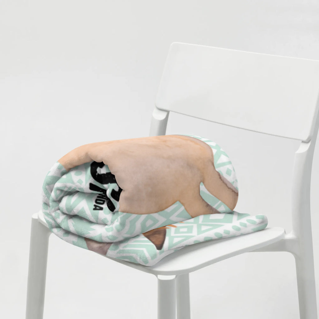 Kocyk dla niemowląt z imieniem lama Skakanie Lama, Alpaka