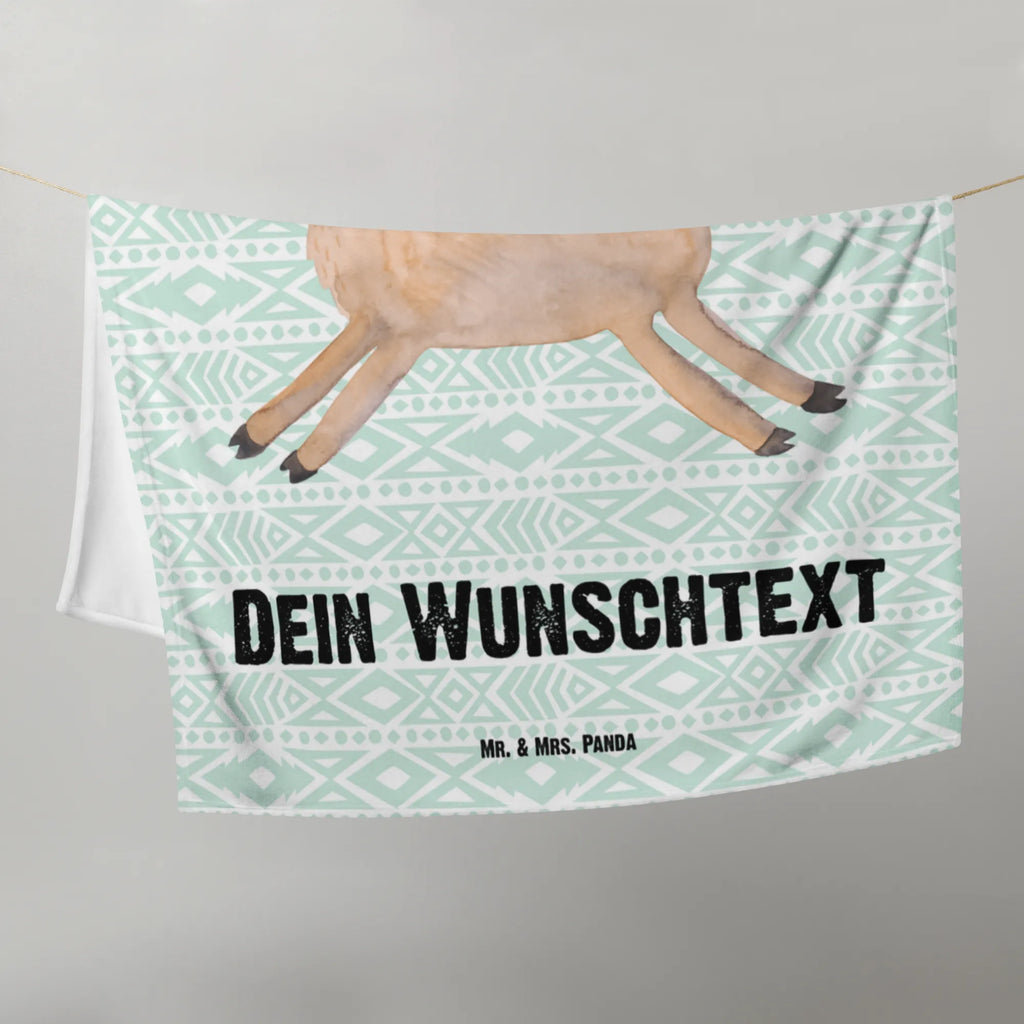 Kocyk dla niemowląt z imieniem lama Skakanie Lama, Alpaka