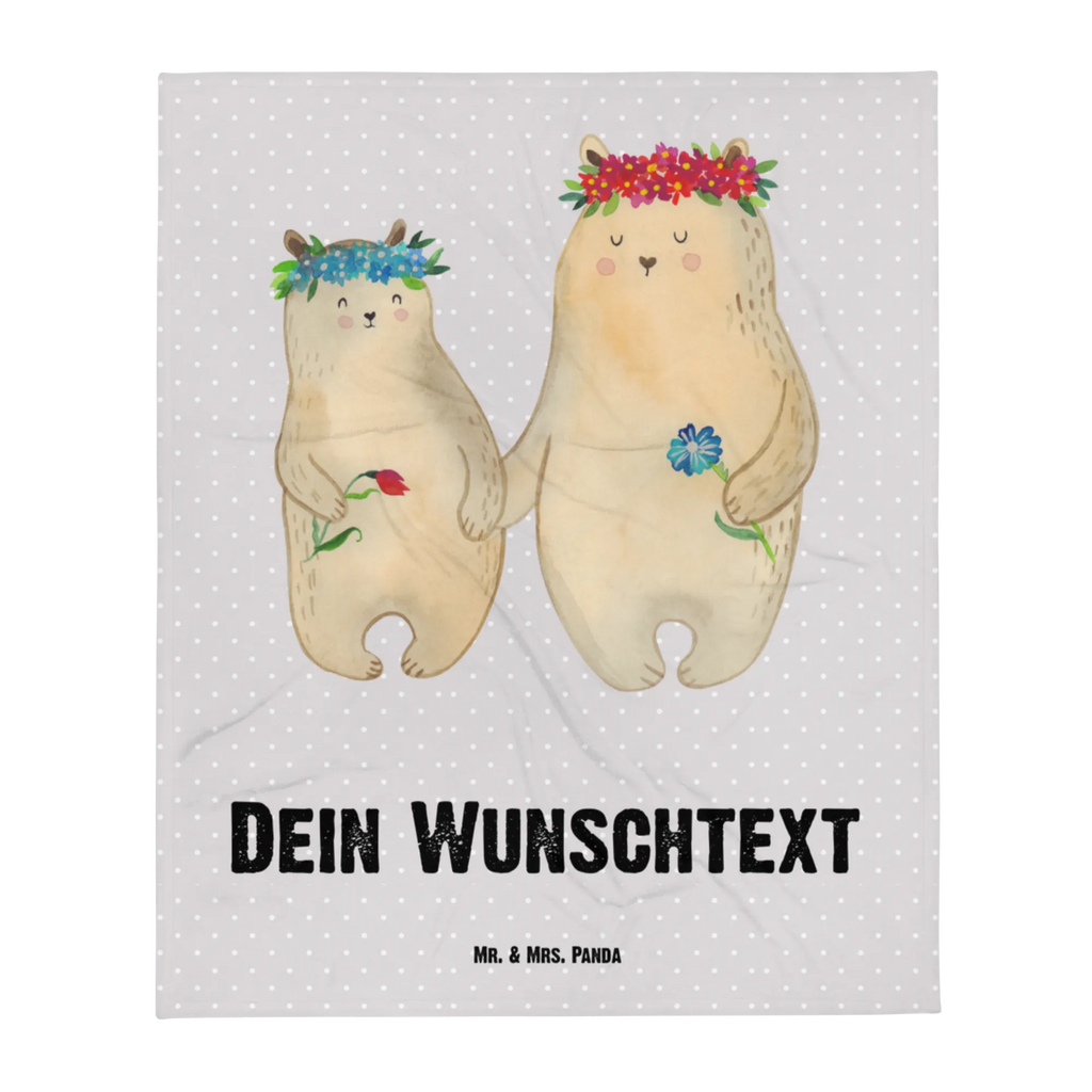 Baby blanket with name Bears with flower crown Babdyecke personalisiert, Krabbeldecke personalisiert, Babygeschenk mit Namen, Babydecke bedrucken, Babygeschenk personalisiet, Babydecke mit Namen, Krabbeldecke mit Namen, Familie, Vatertag, Muttertag, Bruder, Schwester, Mama, Papa, Oma, Opa, Mutter, Mutti, Bären, beste Mutter, Vorbild, Bär, Töchter, Lieblingsmensch, Lieblingsmama, Kinder, Family, weltbeste Mama, Tochter, Mami, Geschenk Mama. Muttertag, Kind
