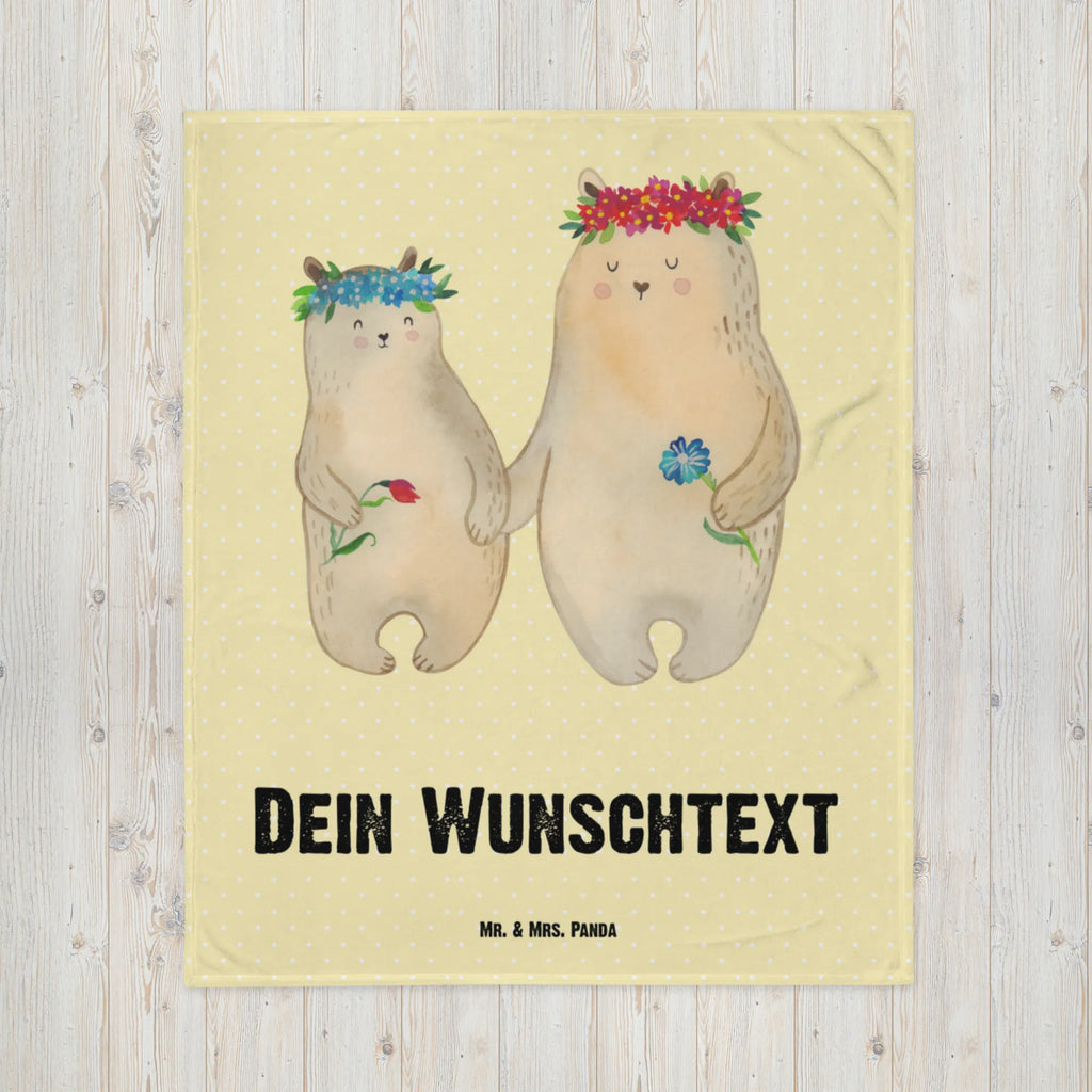 Baby blanket with name Bears with flower crown Babdyecke personalisiert, Krabbeldecke personalisiert, Babygeschenk mit Namen, Babydecke bedrucken, Babygeschenk personalisiet, Babydecke mit Namen, Krabbeldecke mit Namen, Familie, Vatertag, Muttertag, Bruder, Schwester, Mama, Papa, Oma, Opa, Mutter, Mutti, Bären, beste Mutter, Vorbild, Bär, Töchter, Lieblingsmensch, Lieblingsmama, Kinder, Family, weltbeste Mama, Tochter, Mami, Geschenk Mama. Muttertag, Kind