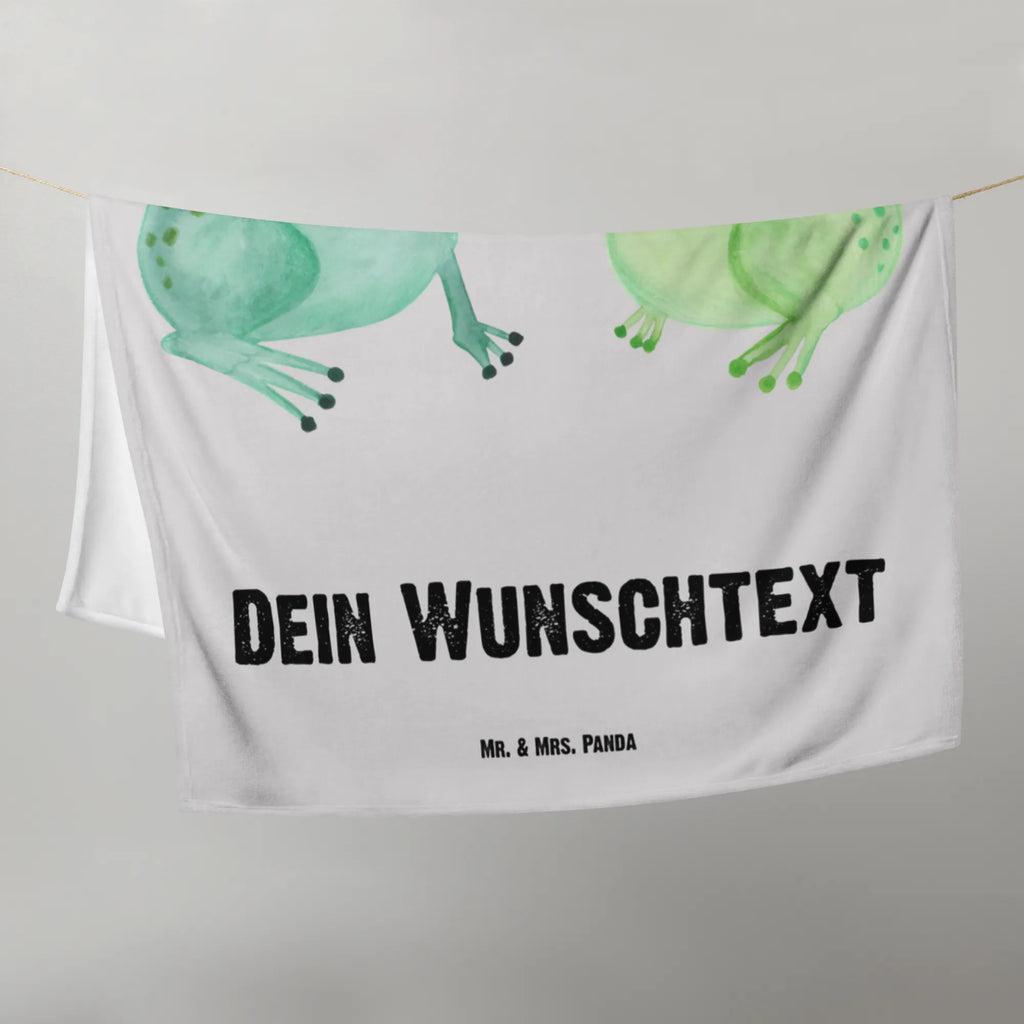 Baby blanket with name Frogs in love Love, Loving, Two, Together, Marriage, Engagement, Proposal of marriage, Love gift, gift for her, gift for him, anniversary gift, Friend, Anniversary, Frogs, In Love, Frog, Partner, Gift Wedding, Frog King, Proof of Love, Gift Girlfriend, Girlfriend, Gift Friend, Engaged, Wedding Day, Married