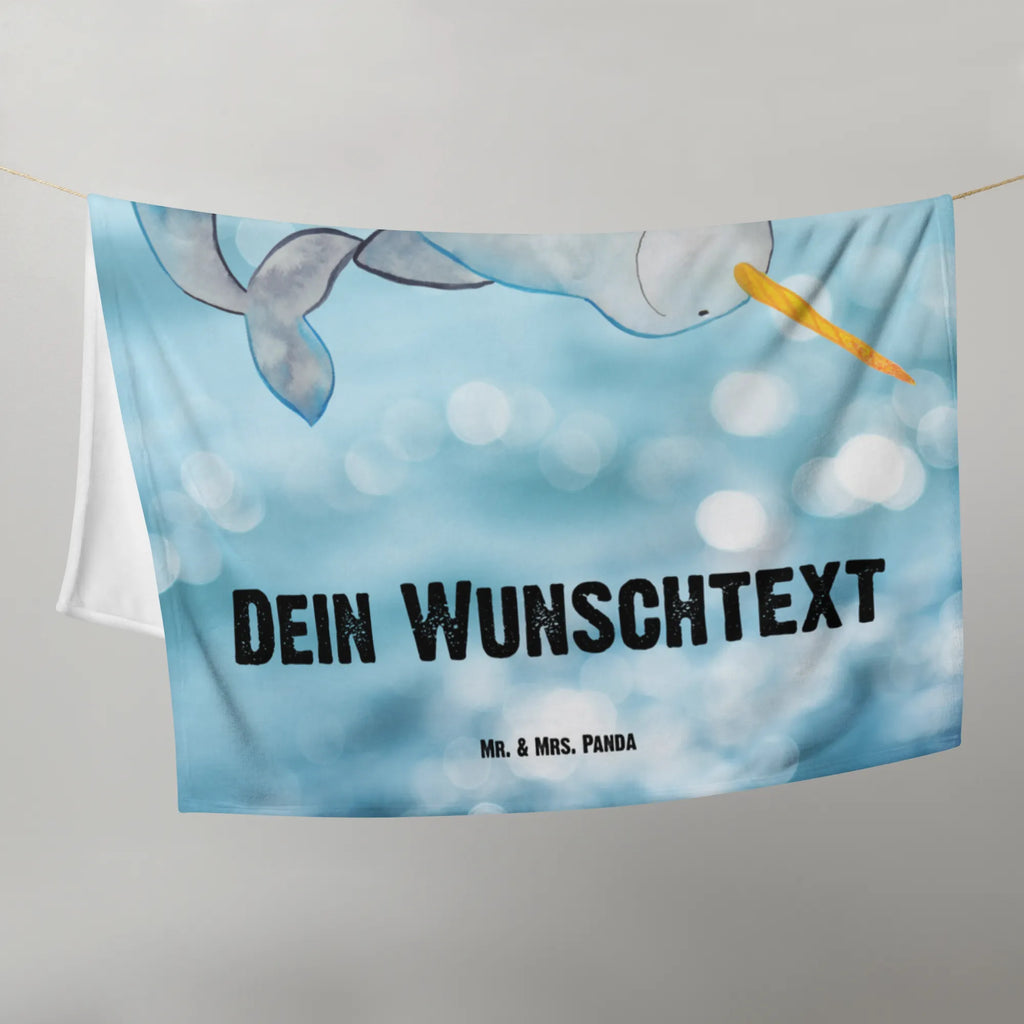 Baby blanket with name Narwhal Seafood, aquatic animals, ocean, sea, fish, shells, corals, reef, whale, narwhal, sea urchin, lobster, platypus, turtle, manatee, crocodile, orca, shrimp, gifts for seafood lovers, water world, underwater animals, underwater world, vacation, deep sea, seafood fans, gift ideas, seafood decoration, seafood posters, housewife, nursery, cleaning, cleaning up, Narwhal, bachelorette