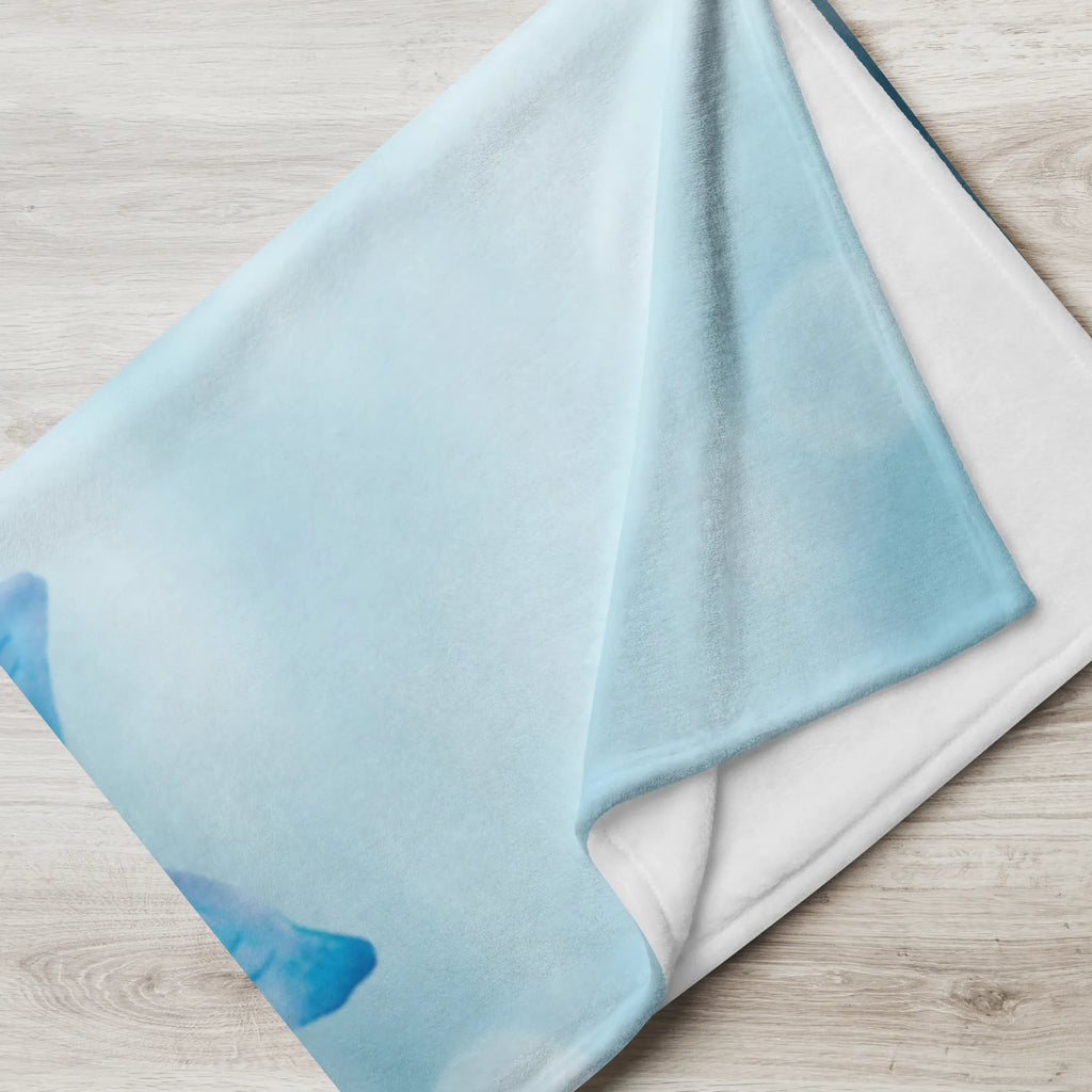 Kocyk dla niemowląt z imieniem wieloryb konfetti Zwierzeta morskie, Morze, Wakacje