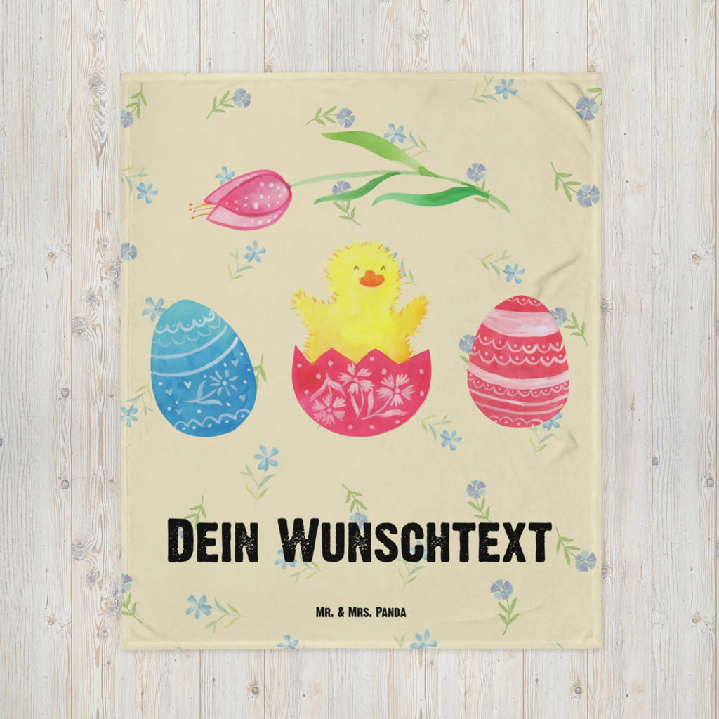 Kocyk dla niemowląt z imieniem pisklę wykluwanie Wielkanoc, zajączek wielkanocny, prezenty wielkanocne, gniazdo wielkanocne, dekoracje wielkanocne, prezenty na Wielkanoc, prezent wielkanocny, prezenty wielkanocne dla dzieci, Wielkanoc dla dzieci