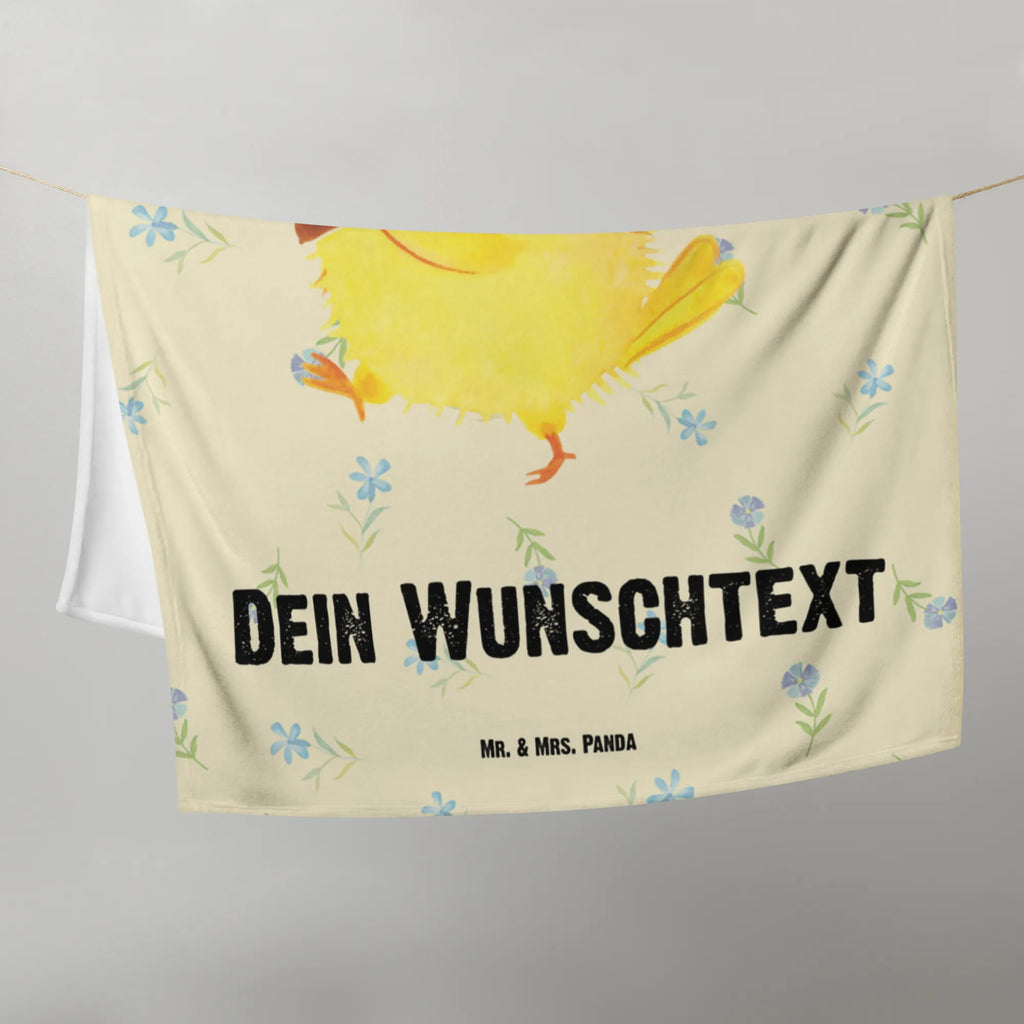 Baby blanket with name chick wander Easter, Easter bunny, chick, happy Easter, backpacker, time, Easter egg, globetrotters, egg, time management, nonsense, spring fever, travelling, love, joy, Easter greetings, greetings, miracles, Easter eggs