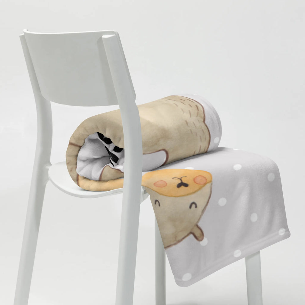 Kocyk dla niemowląt z imieniem wydra brzuch Kuna, wydra, morska wydra