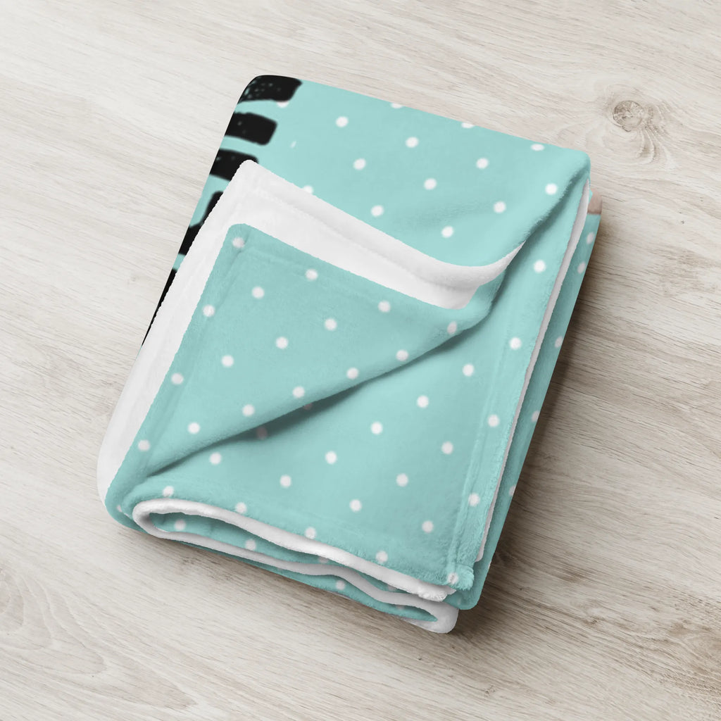 Baby blanket with name Owl France owl, forest animal, bird, nocturnal, gift ideas, birthday present, illustrated, funny, romantic gift, owl decor, hibou, Owls, Owl, Say French, Life is beautiful, Say beautiful, La vie est belle, Owl decoration, France