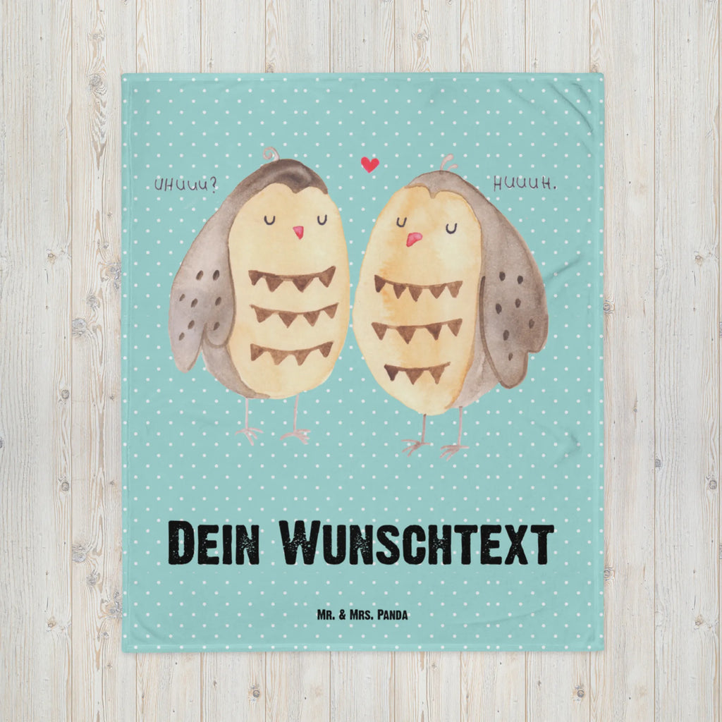 Kocyk dla niemowląt z imieniem sowy miłość Sowa