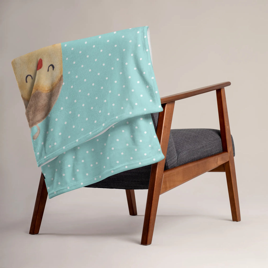 Kocyk dla niemowląt z imieniem sowa zadowolona Sowa