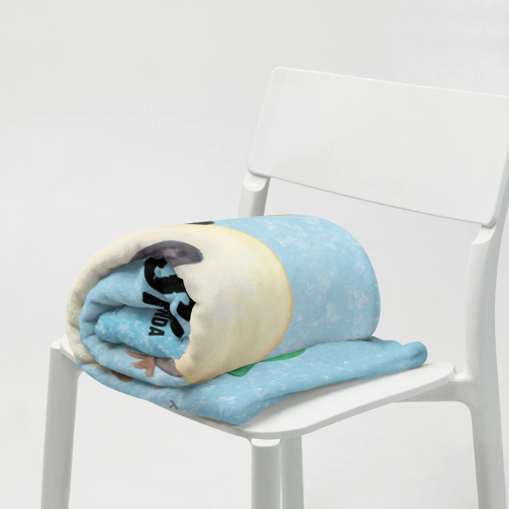 Kocyk dla niemowląt z imieniem pingwin piwo Pinguin