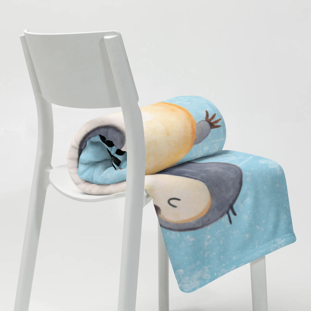 Kocyk dla niemowląt z imieniem Pingwin maszerować Pinguin