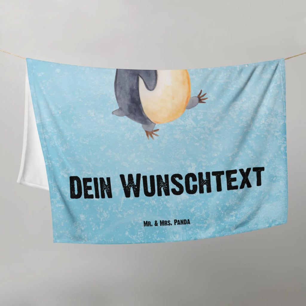 Kocyk dla niemowląt z imieniem Pingwin maszerować Pinguin