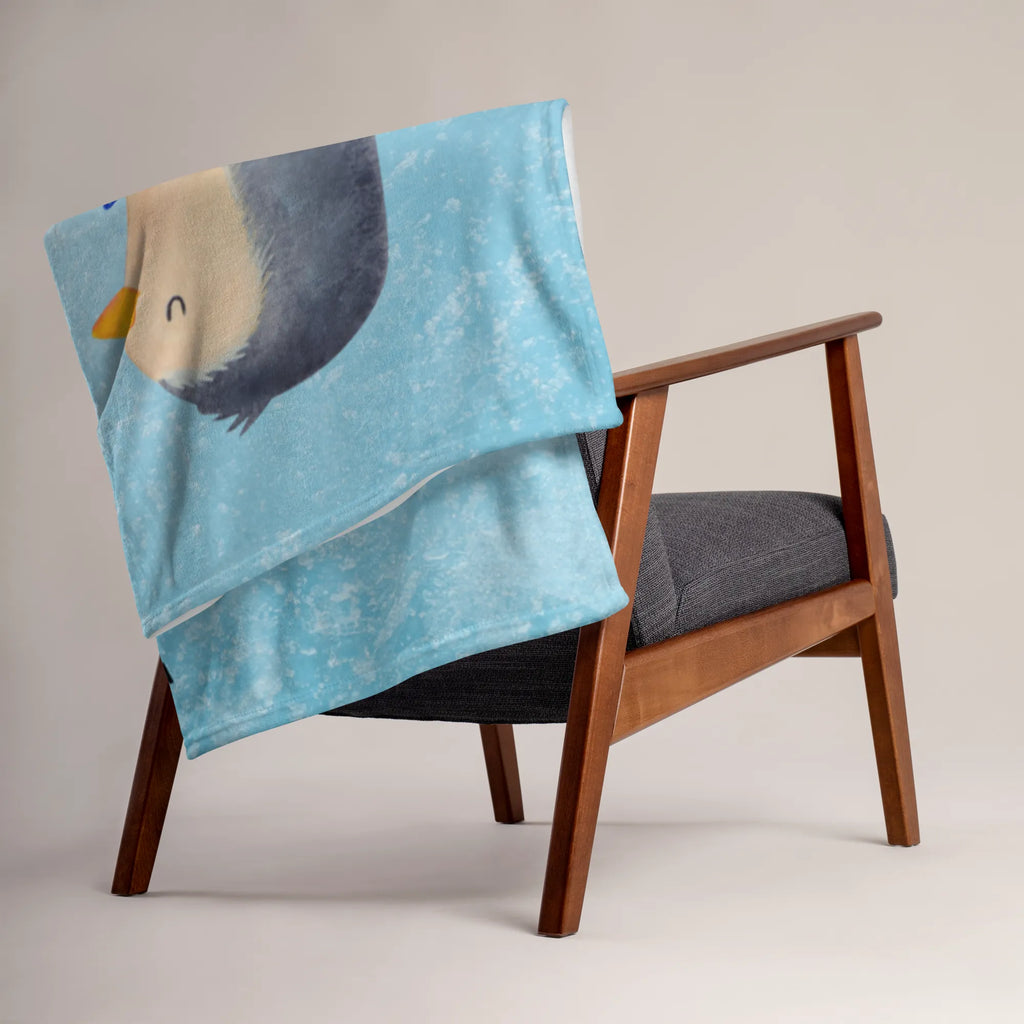 Baby blanket with name Penguin pair Penguin, North Pole, Winter, Penguins, wedding gift, great love, engagement, anniversary, wedding day, penguins, lovers, wedding, love gift, penguin, dream couple, love, proof of love