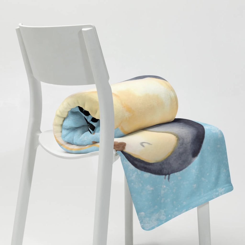 Kocyk dla niemowląt z imieniem Pingwin przytulać Pinguin