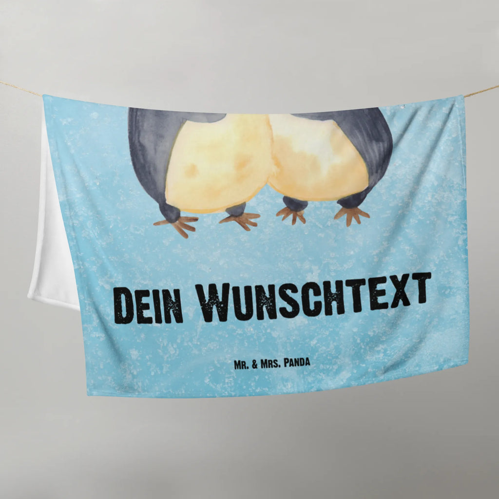 Kocyk dla niemowląt z imieniem Pingwin przytulać Pinguin