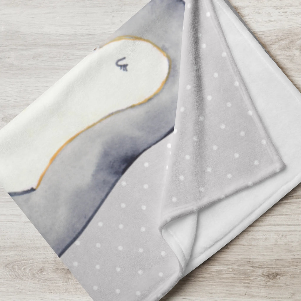 Baby blanket with name Penguin with child Family, Father's Day, Mother's Day, brother, sister, Mom, Dad, Birthday, Mommy, Mummy, Mother, Gift