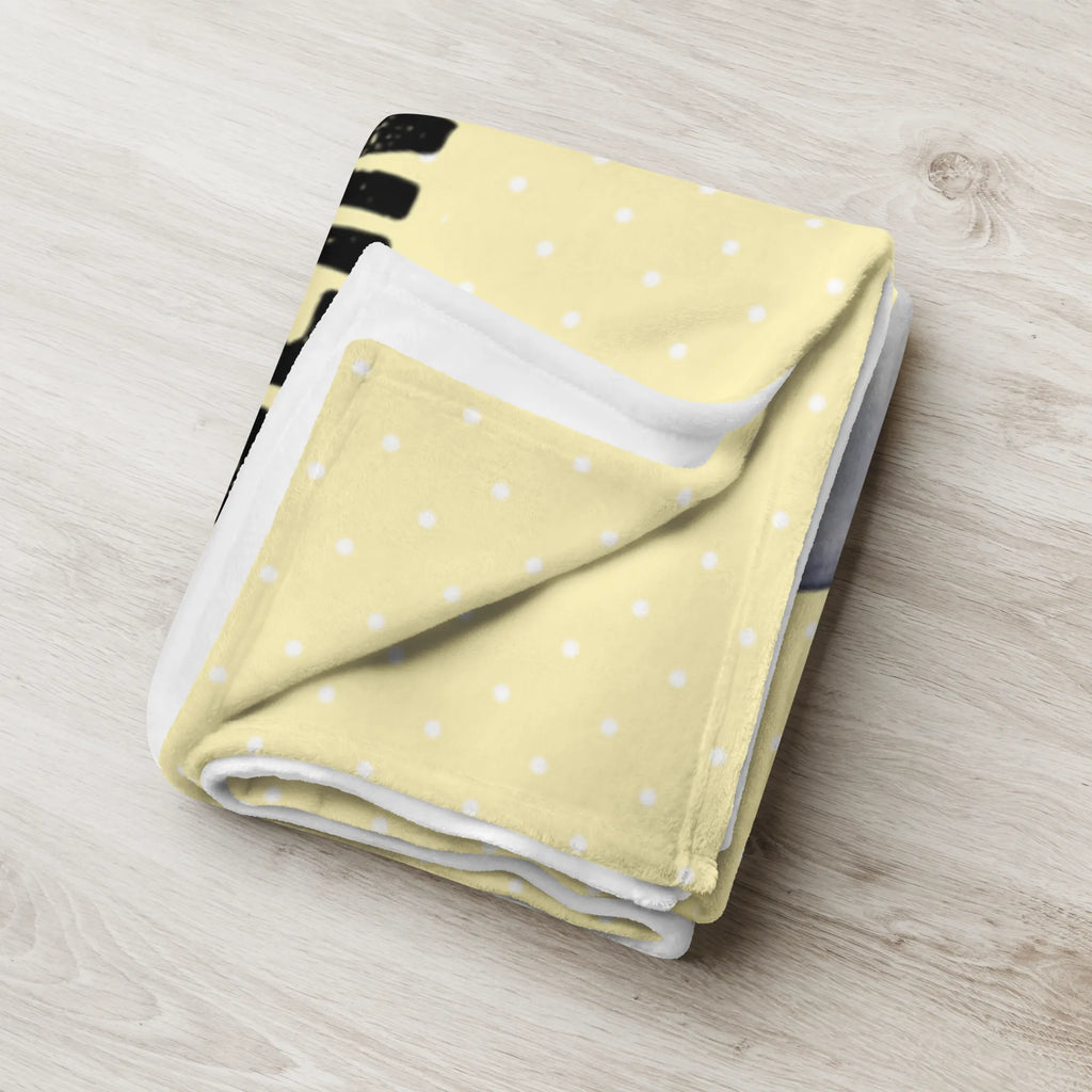 Baby blanket with name Penguin with child Family, Father's Day, Mother's Day, brother, sister, Mom, Dad, Birthday, Mommy, Mummy, Mother, Gift