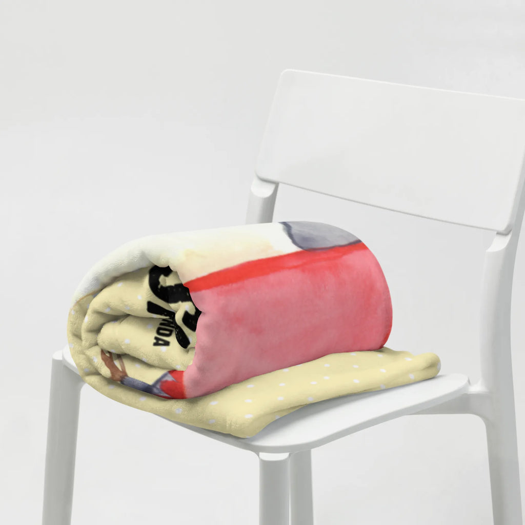 Baby blanket with name Penguin with child Family, Father's Day, Mother's Day, brother, sister, Mom, Dad, Birthday, Mommy, Mummy, Mother, Gift