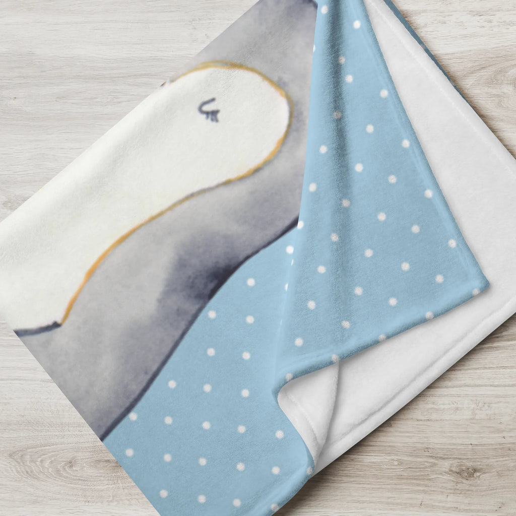 Baby blanket with name Penguin with child Family, Father's Day, Mother's Day, brother, sister, Mom, Dad, Birthday, Mommy, Mummy, Mother, Gift