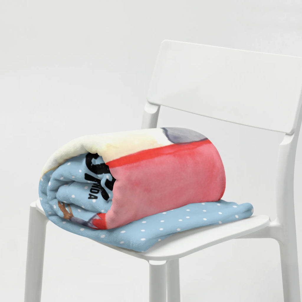 Baby blanket with name Penguin with child Family, Father's Day, Mother's Day, brother, sister, Mom, Dad, Birthday, Mommy, Mummy, Mother, Gift