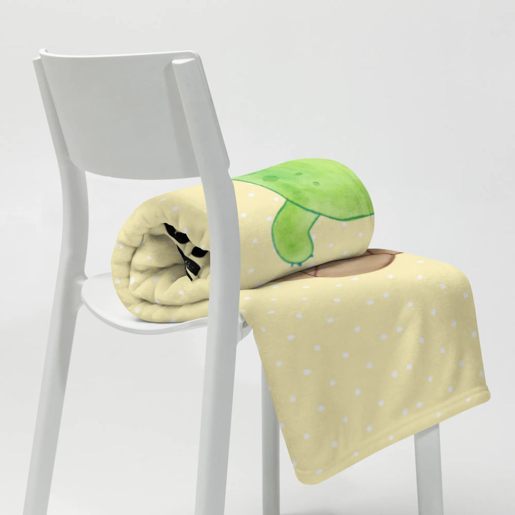 Kocyk dla niemowląt z imieniem żółw mysz Skałka