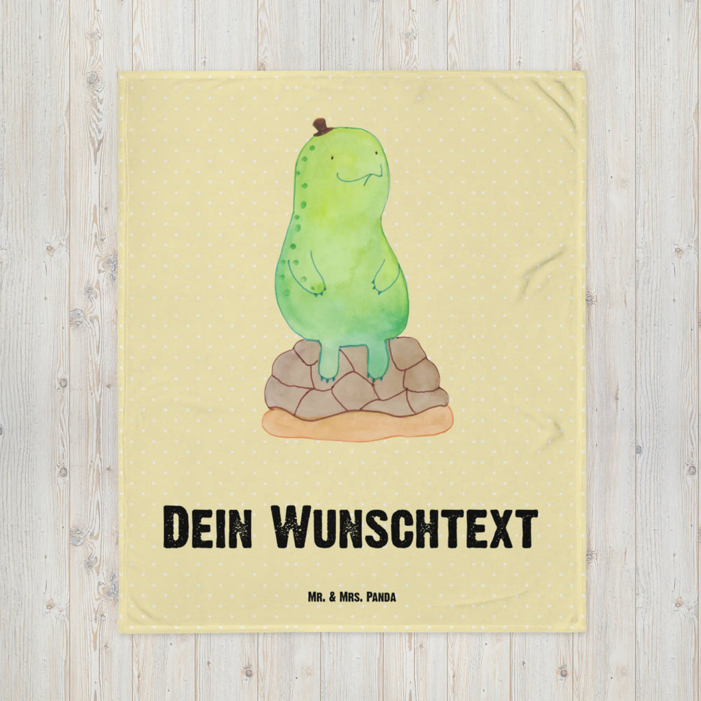 Kocyk dla niemowląt z imieniem żółw Przerwa Skałka