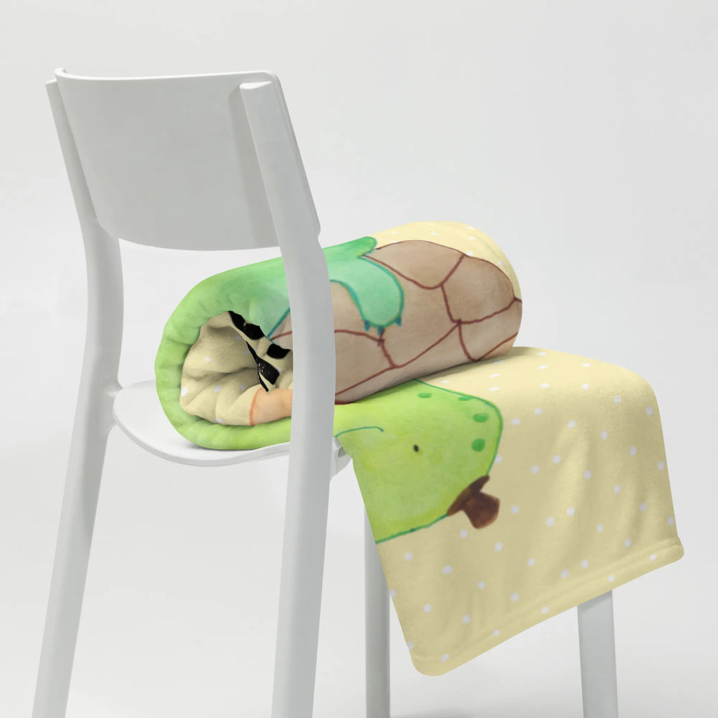 Kocyk dla niemowląt z imieniem żółw Przerwa Skałka