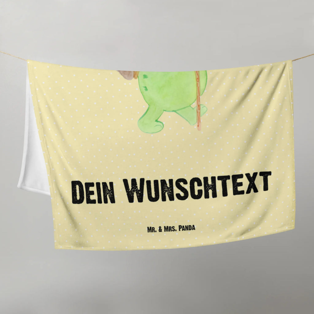 Kocyk dla niemowląt z imieniem żółw Wędrowiec Skałka