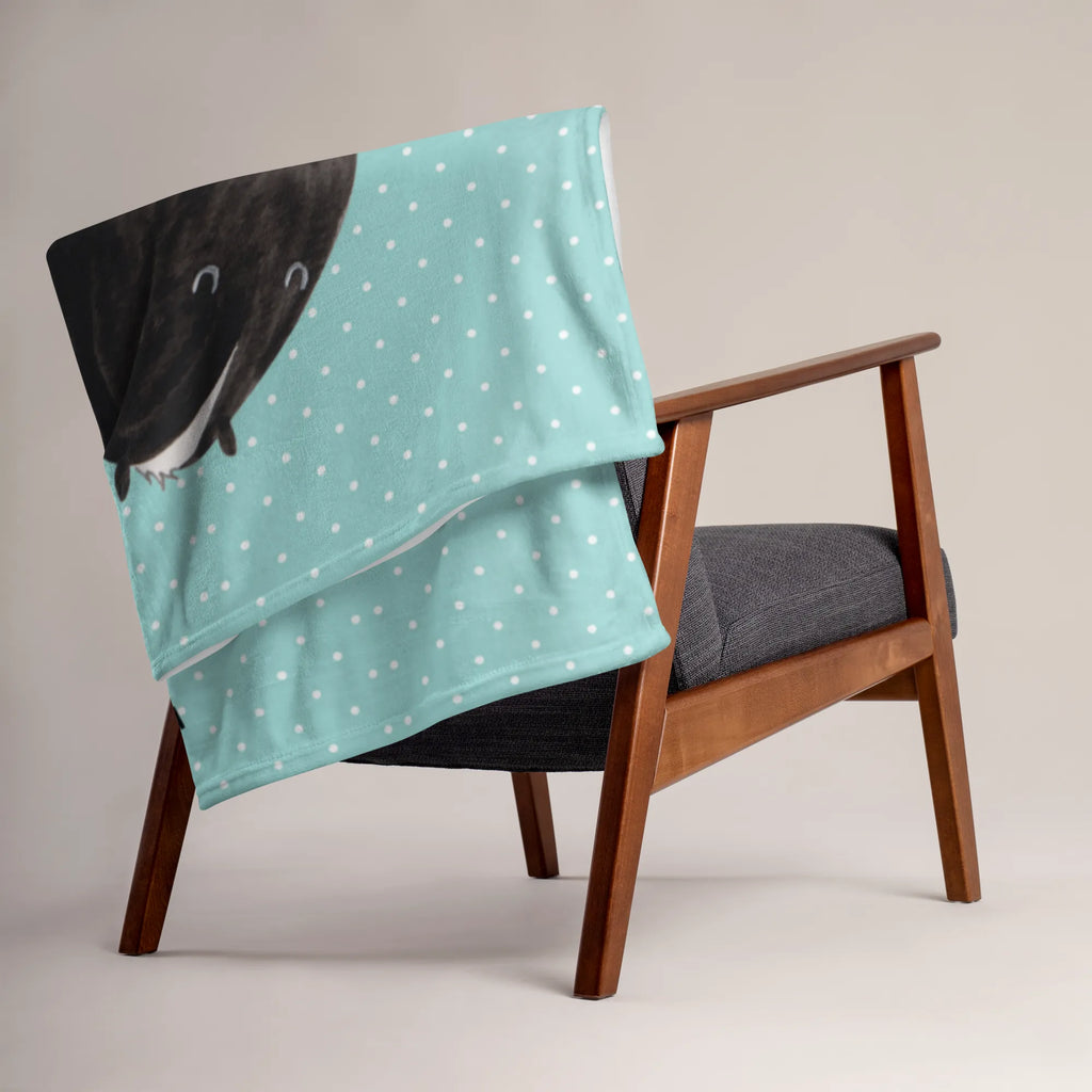 Baby blanket with name skunk flower Skunk, wild animal, dreamy, stinker, skunk, predator, dreams, daydreamer, stink