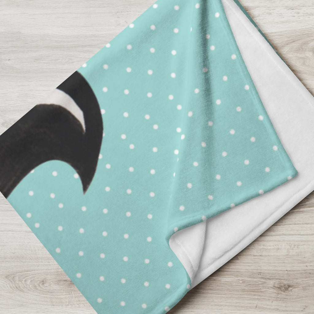 Baby blanket with name skunk flower Skunk, wild animal, dreamy, stinker, skunk, predator, dreams, daydreamer, stink