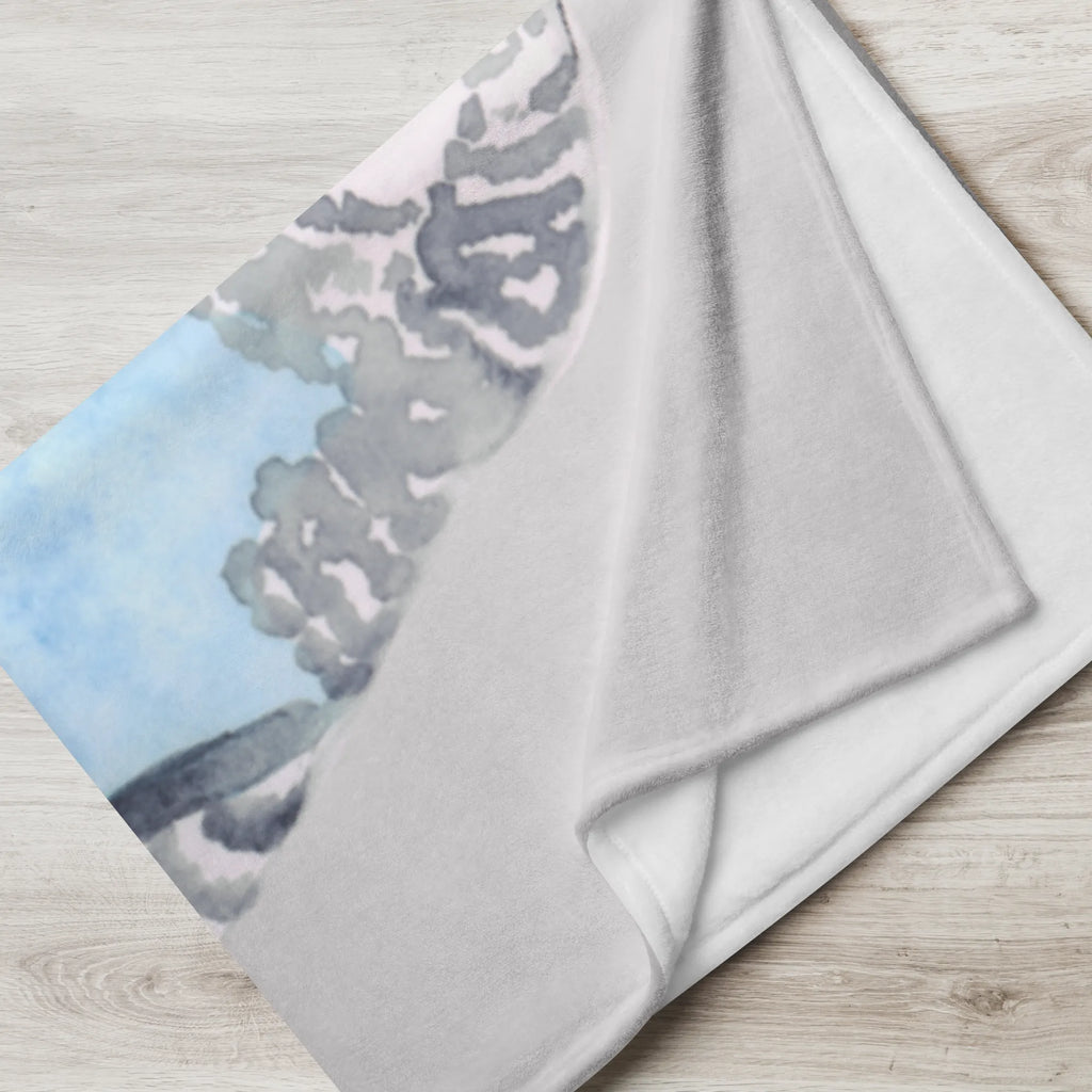 Baby blanket with name Parakeets in love Love, Loving, Two, Together, Marriage, Engagement, Proposal of marriage, Love gift, gift for her, gift for him, anniversary gift, closeness, birds, trust, cuddling, love, budgie