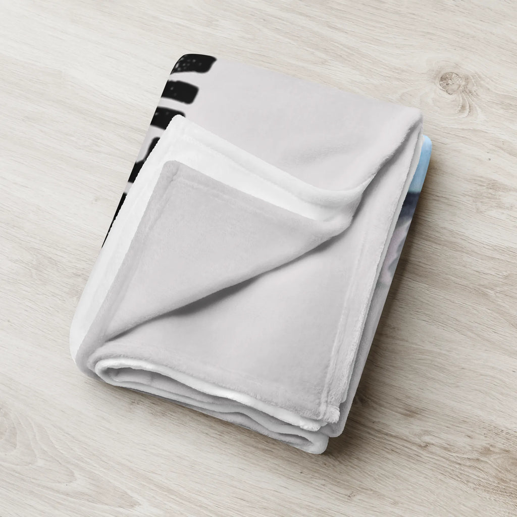 Baby blanket with name Parakeets in love Love, Loving, Two, Together, Marriage, Engagement, Proposal of marriage, Love gift, gift for her, gift for him, anniversary gift, closeness, birds, trust, cuddling, love, budgie