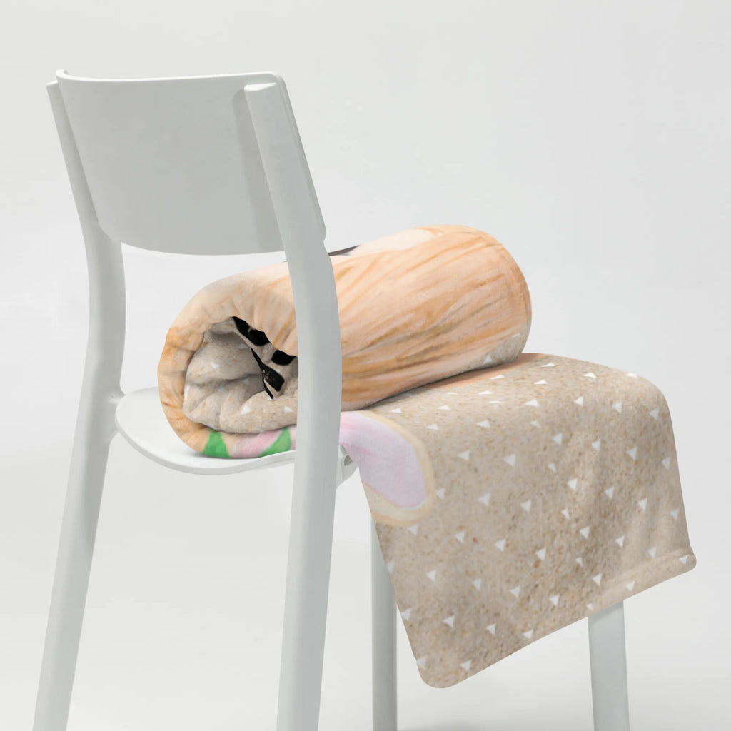 Baby blanket with name desert fox Flower Africa, flowers, desert, happy, desert fox, wreath of flowers