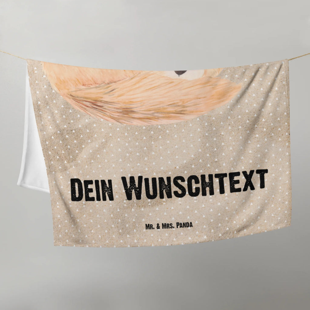 Baby blanket with name desert fox Flower Africa, flowers, desert, happy, desert fox, wreath of flowers