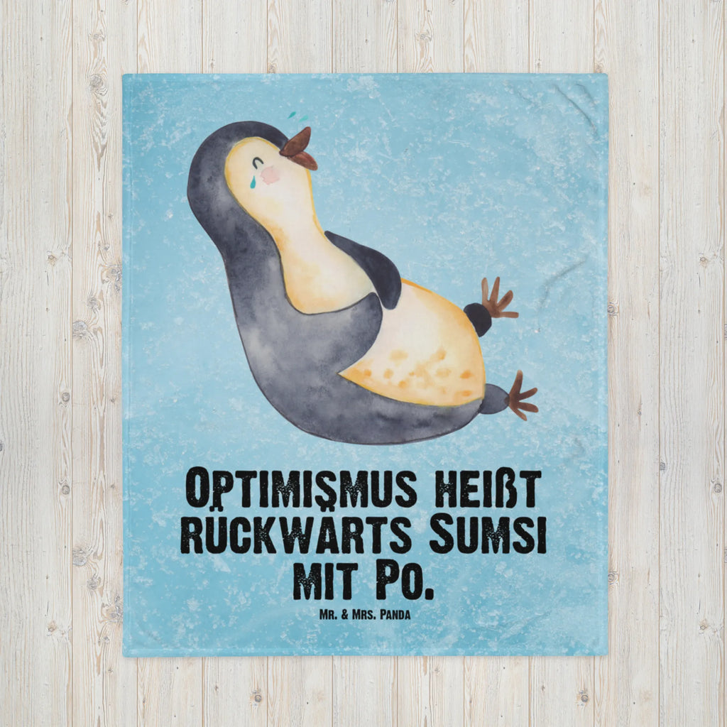 Baby blanket Penguin Laugh Geschenk Geburt, Babygeschenk, Krabbeldecke, Babydecke, Babyecke Kuscheldecke, Pinguin, lustiger Spruch, Humor, Optimismus, Fröhlichkeit, Fröhlich, Pinguine, Lachen