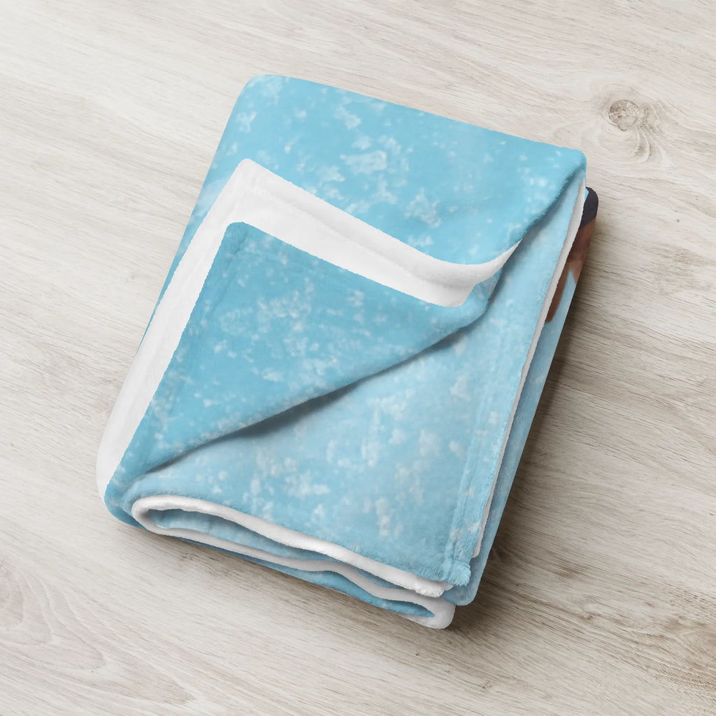 Baby blanket Penguin Laugh Geschenk Geburt, Babygeschenk, Krabbeldecke, Babydecke, Babyecke Kuscheldecke, Pinguin, lustiger Spruch, Humor, Optimismus, Fröhlichkeit, Fröhlich, Pinguine, Lachen