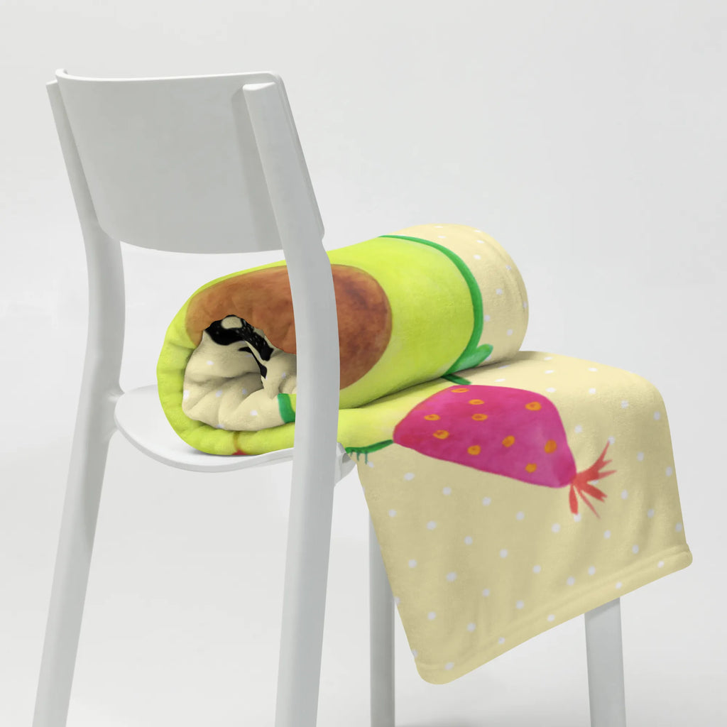 Kocyk dla niemowląt awokado urodziny Babygeschenk, Babyecke Kuscheldecke, Geschenk Geburt, Babydecke, Krabbeldecke, Avocado, Veggie, Vegan, Gesund