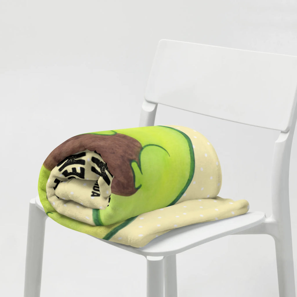 Kocyk dla niemowląt Awokado pestka Babydecke, Krabbeldecke, Babyecke Kuscheldecke, Babygeschenk, Geschenk Geburt, Avocado, Veggie, Vegan, Gesund, Avocadokern, Spruch Leben, Pflanze, Avokado, Kern