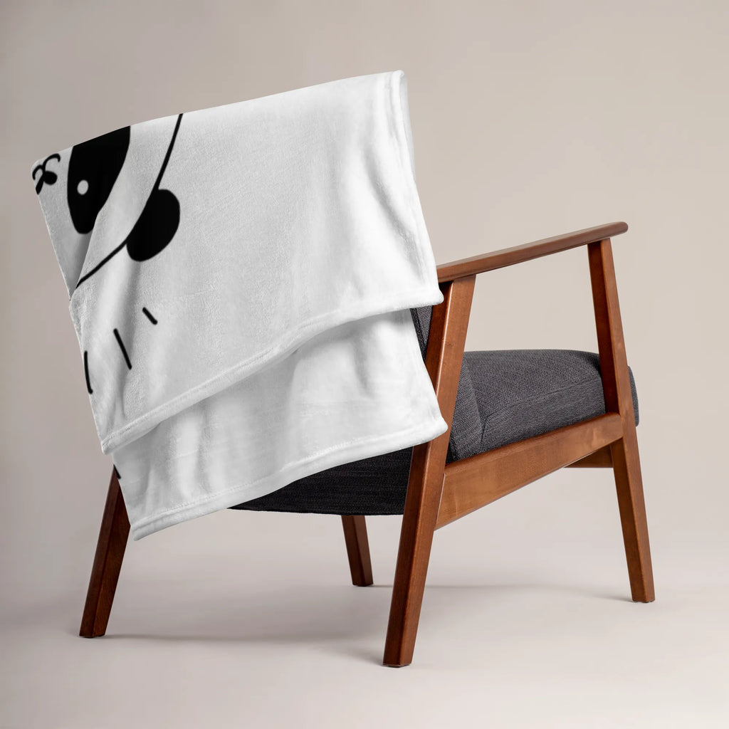 Baby blanket Panda Thank you Babydecke, Geschenk Geburt, Babygeschenk, Krabbeldecke, Babyecke Kuscheldecke