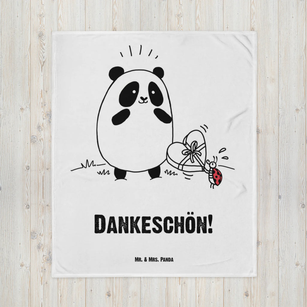 Baby blanket Panda Thank you Babydecke, Geschenk Geburt, Babygeschenk, Krabbeldecke, Babyecke Kuscheldecke