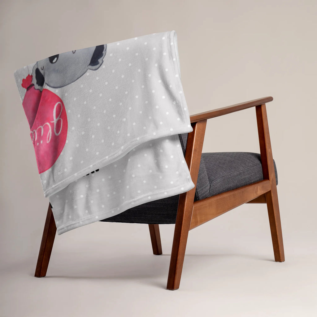 Kocyk dla niemowląt koala balon Babygeschenk, Babyecke Kuscheldecke, Babydecke, Krabbeldecke, Geschenk Geburt, Koala, Koalabär, Luftballon, Geburtstag, Geschenk, Party