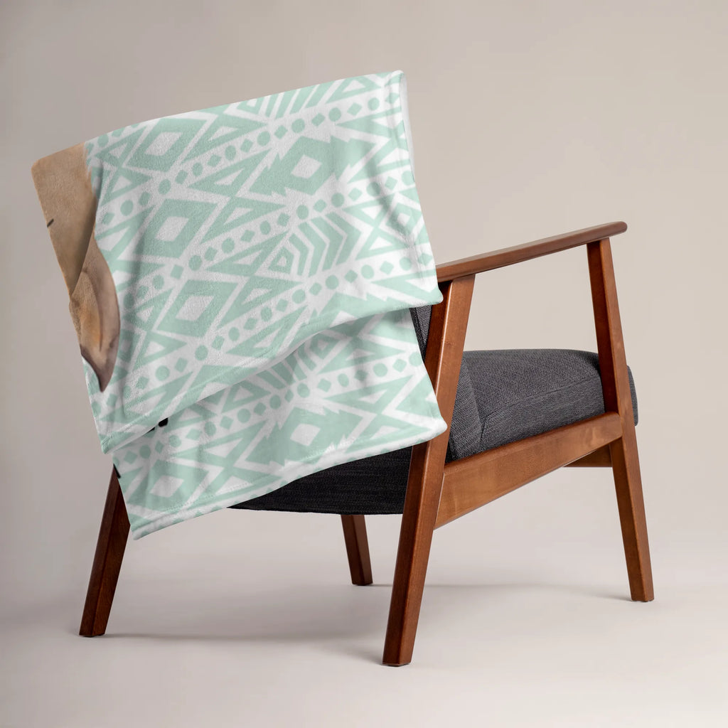 Kocyk dla niemowląt głowa lamy zirytowany Lama, Alpaka