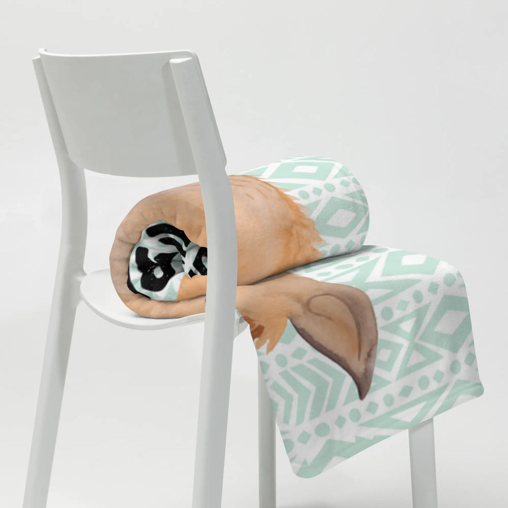 Kocyk dla niemowląt głowa lamy zirytowany Lama, Alpaka