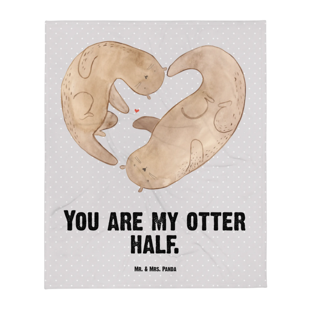 Kocyk dla niemowląt wydra serce Kuna, wydra, morska wydra